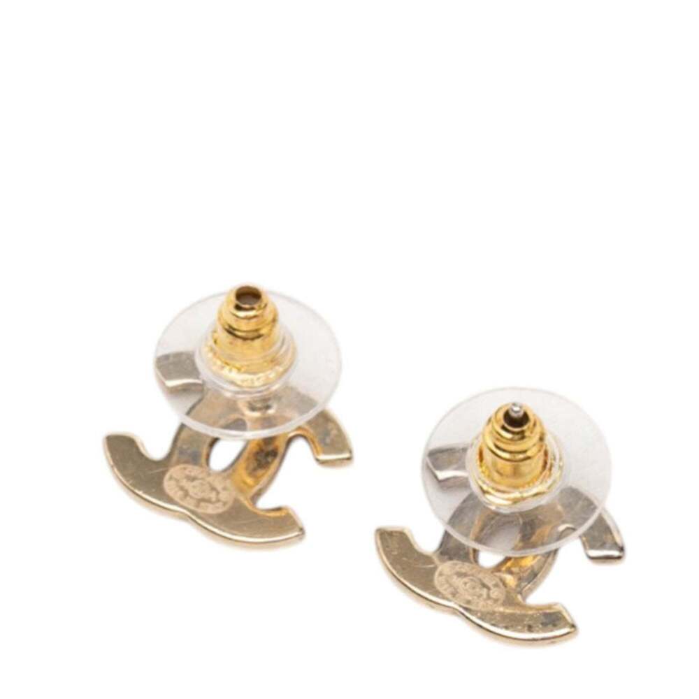 CHANEL Black Logo Earrings - Picture 2 of 4